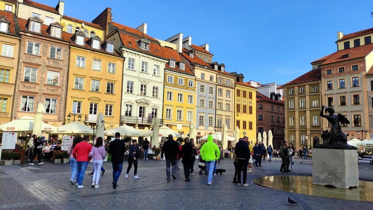 ורשה Rynek Starego Miasta Old Town Market Square - 2 Bedrooms Apartment מראה חיצוני תמונה