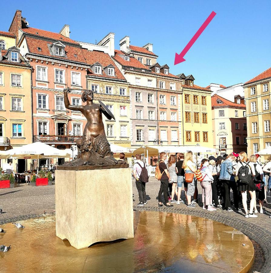 ורשה Rynek Starego Miasta Old Town Market Square - 2 Bedrooms Apartment מראה חיצוני תמונה